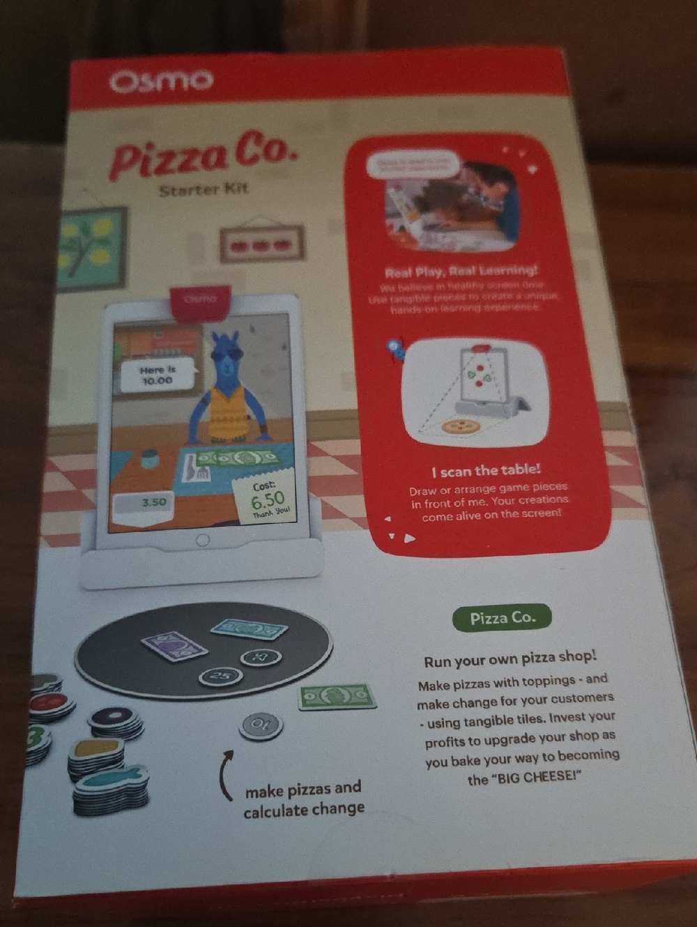 Osmo Pizza Co. Starter Kit - Red and White Kids Learning Toy